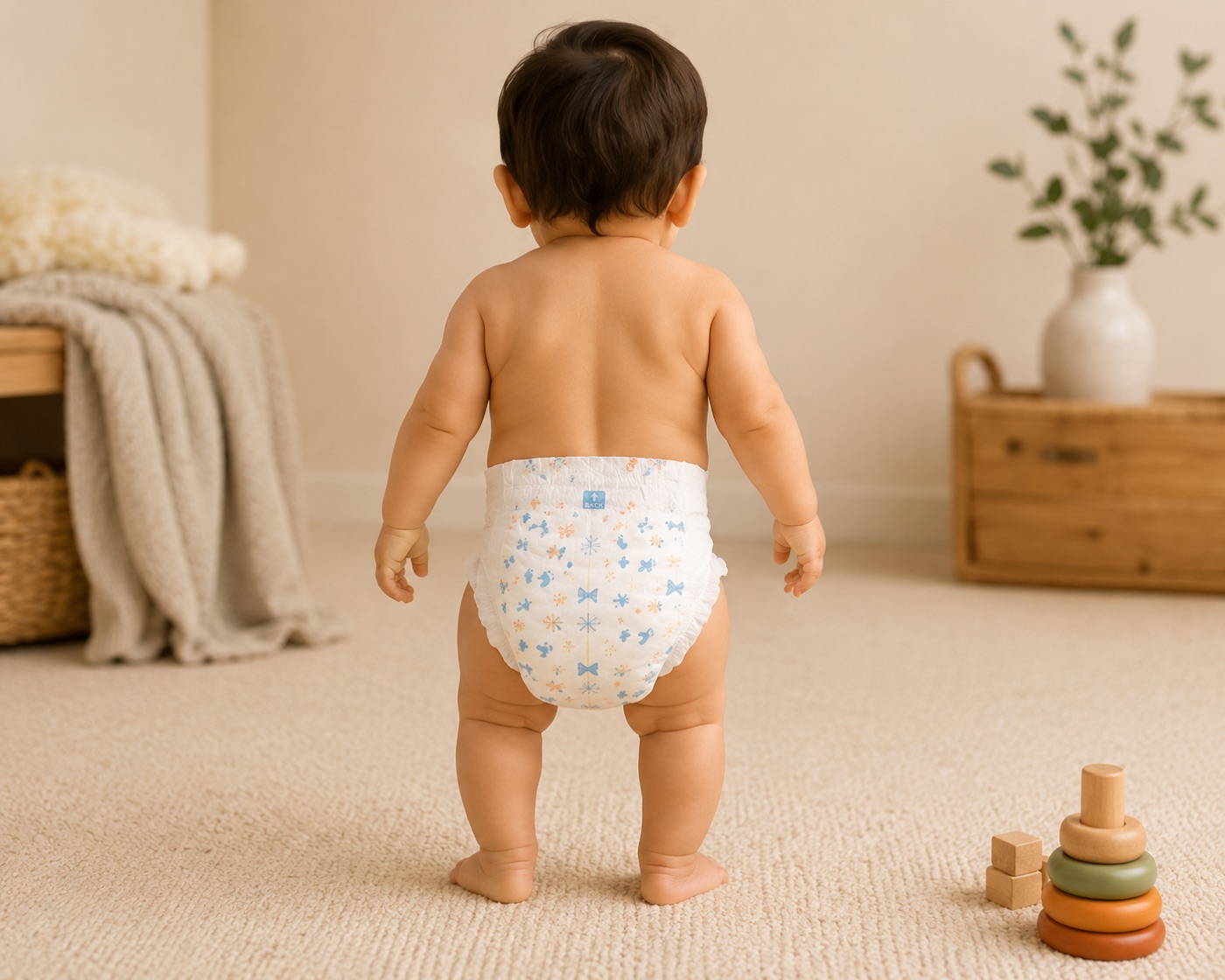 A single L pant diaper