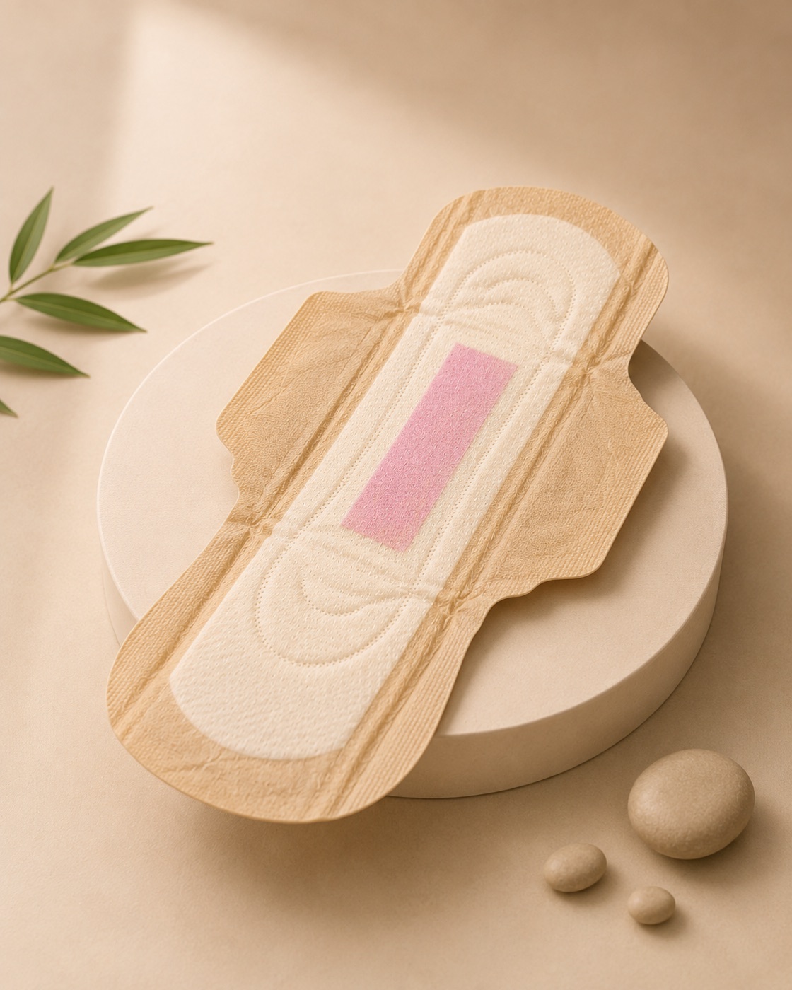 Close-up of the breathable bamboo top sheet