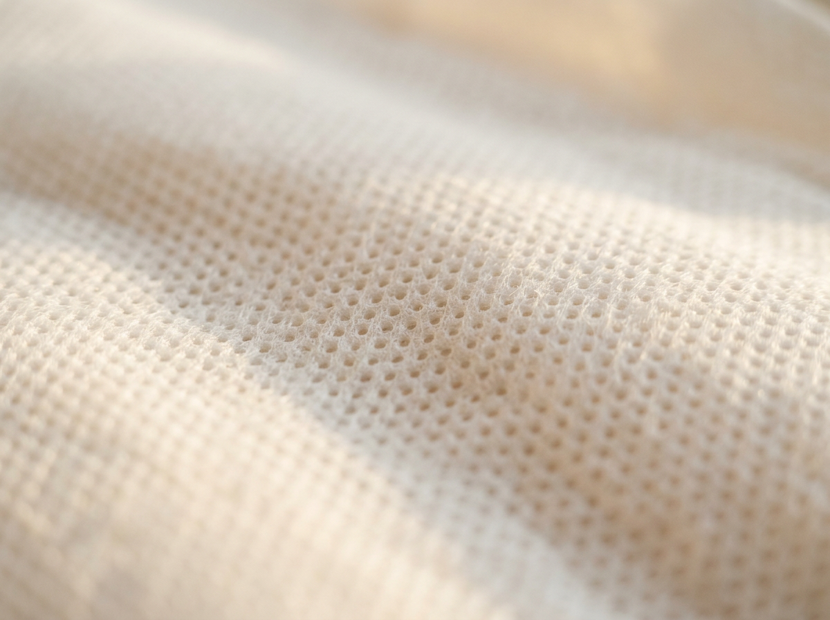 Breathable bottom layer - macro texture